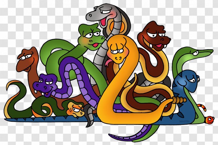 Clip Art Snakes Illustration Image Free Content - Fictional Character - Baboon Vs Snake Transparent PNG