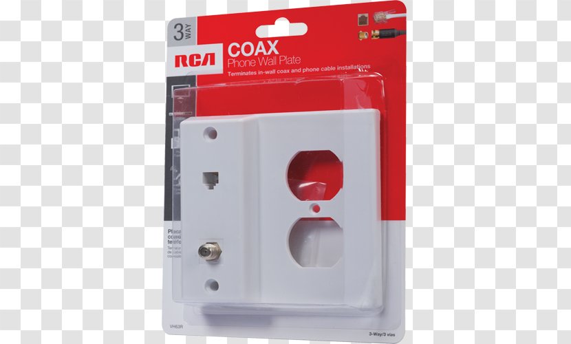 RCA Connector Electronic Component Electrical Coaxial Cable RG-59 - Electronics - Stereo Wall Transparent PNG