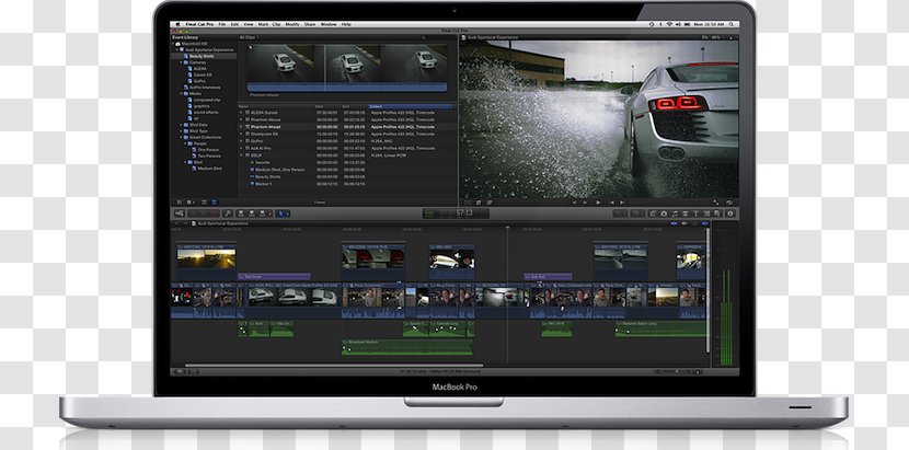 MacBook Pro Final Cut X Studio - Technology - Icon Transparent PNG