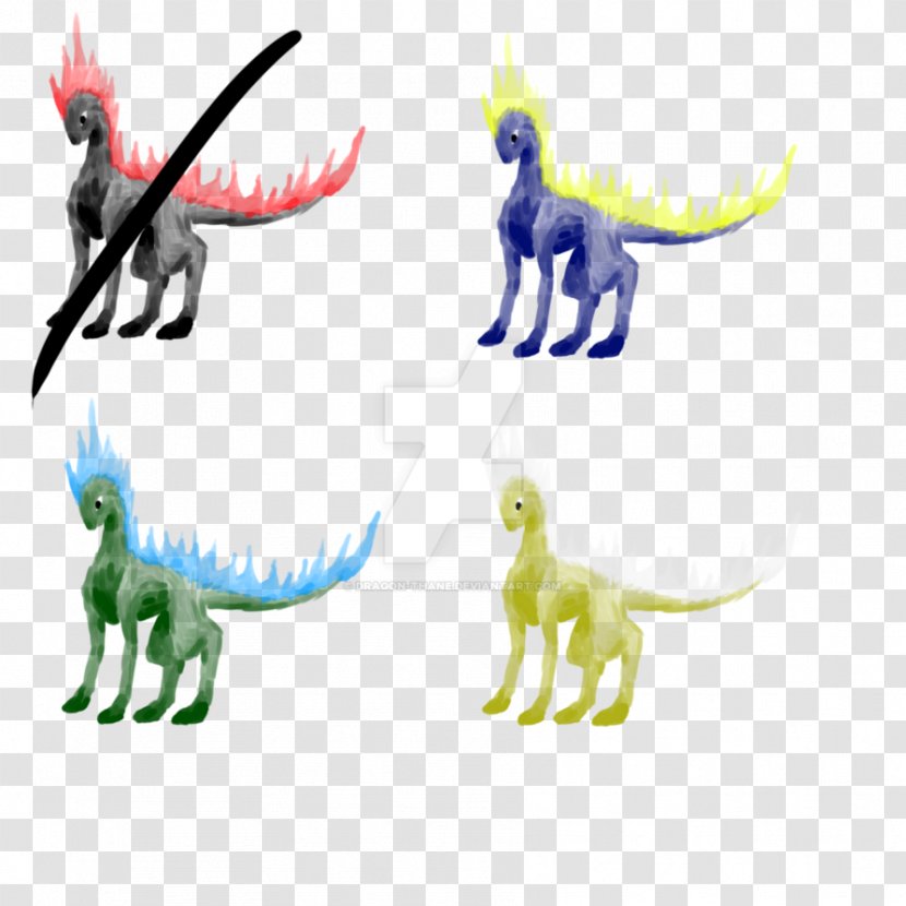 Velociraptor Graphic Design Clip Art - Animal Figure - Fire Horse Transparent PNG