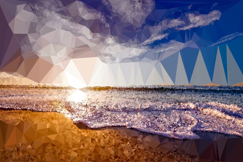 Sunset Sea Cloud Ocean Sky - Beach - Shore Cliparts Transparent PNG