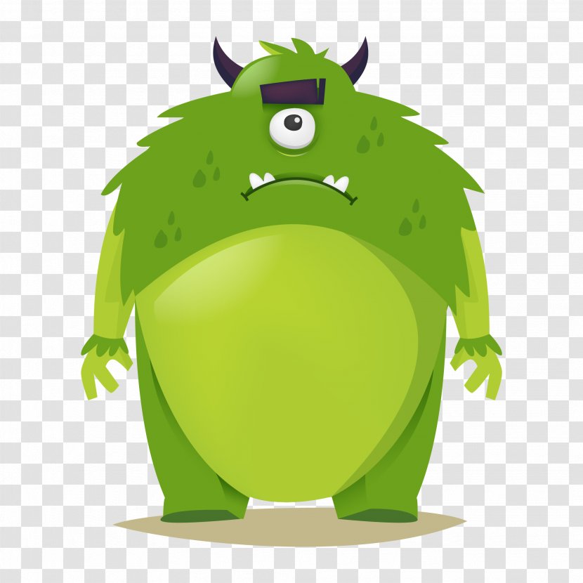 Monster.com Information - Green - Green-eyed Monster Vector Material Transparent PNG