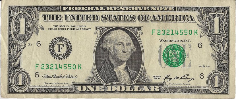 United States One-dollar Bill Dollar One Hundred-dollar Banknote - Replacement Transparent PNG