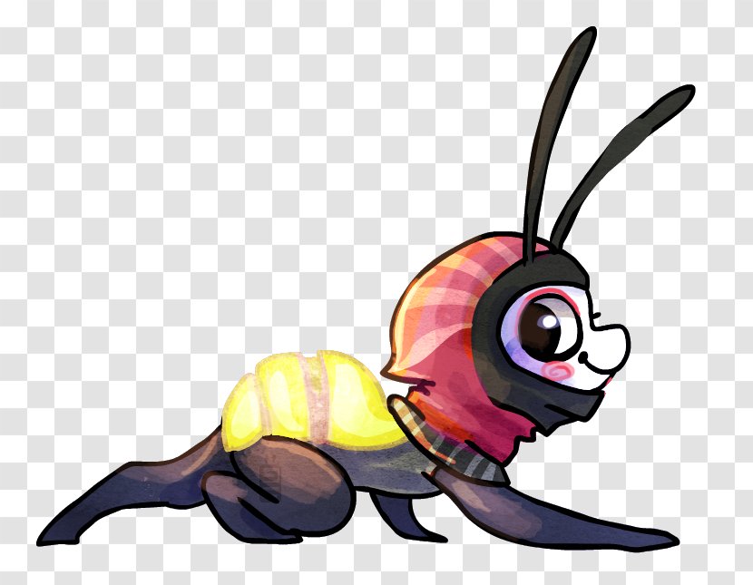 Insect Firefly Drawing Art Transparent PNG