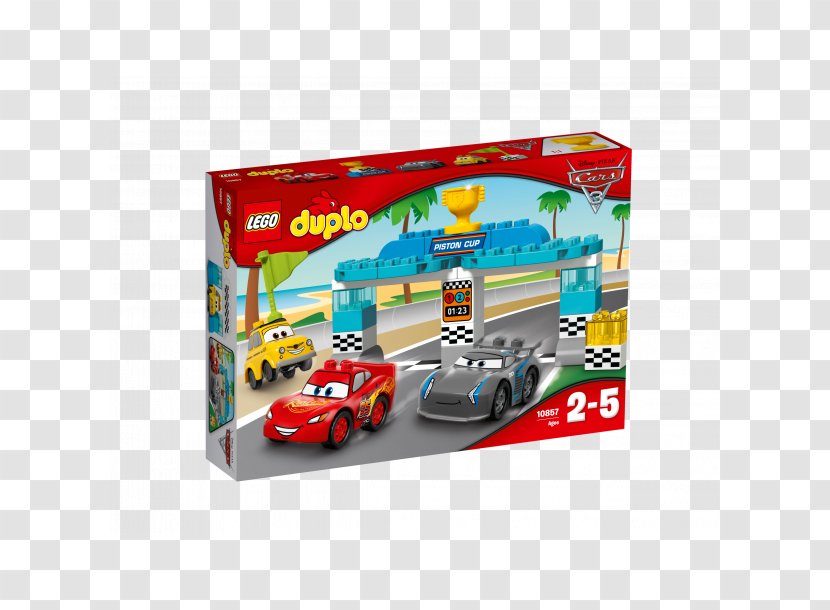 Lightning McQueen Jackson Storm LEGO 10857 DUPLO Piston Cup Race 10600 Duplo Disney Pixar Cars Classic - 3 - Hobby Transparent PNG