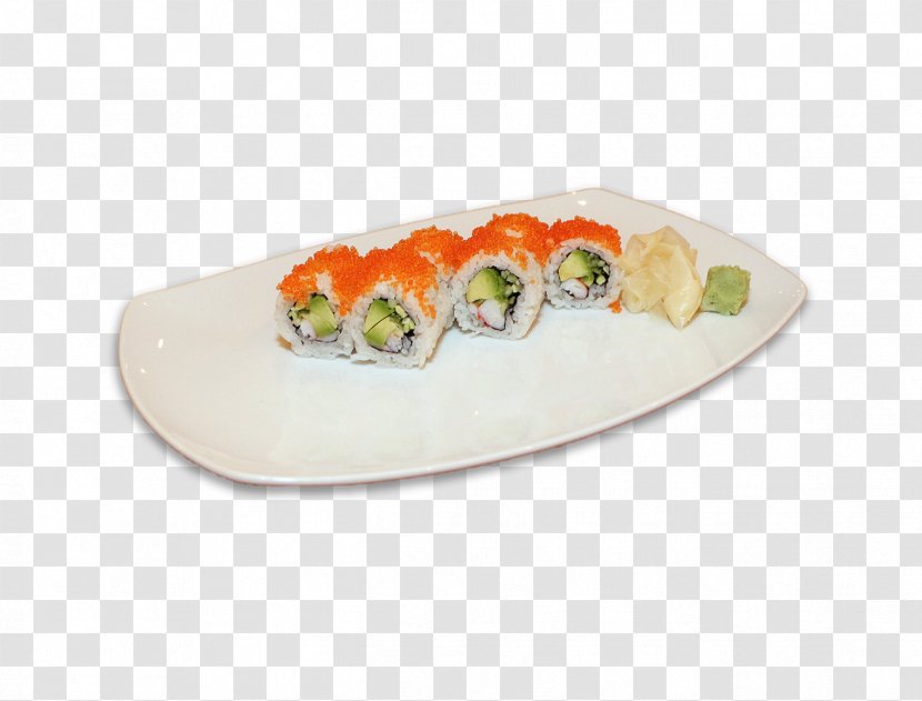 California Roll Sushi 07030 Garnish Recipe - Cut Avocado Transparent PNG