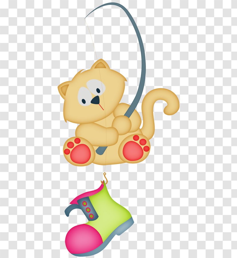 Cat Angling Hello Kitty Clip Art - Tree - Fishing Shoes Transparent PNG