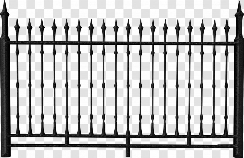 Fence Iron Railing Clip Art - Gothic Style Building Transparent PNG