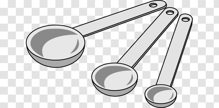 Measuring Cup Spoon Measurement Clip Art - Tableware - Spoons Cliparts Transparent PNG