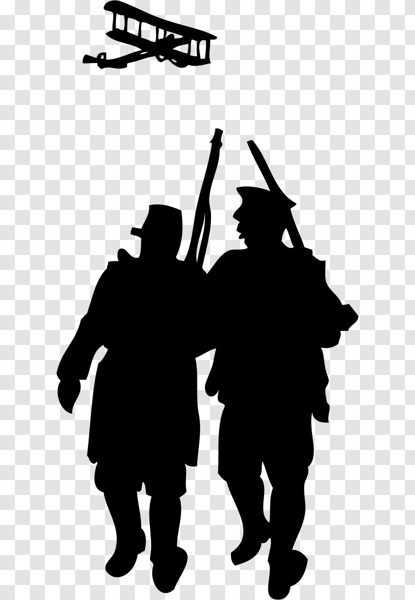 First World War Clip Art - Silhouette Transparent PNG