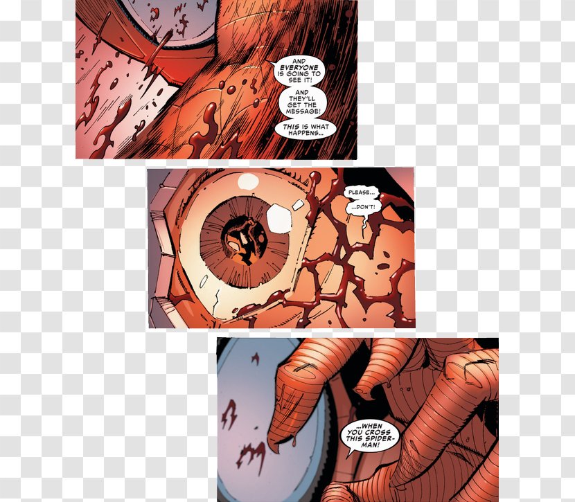 The Superior Spider-Man Comics Sinister Six Comic Book - Silhouette - Dr. Otto Octavius Transparent PNG