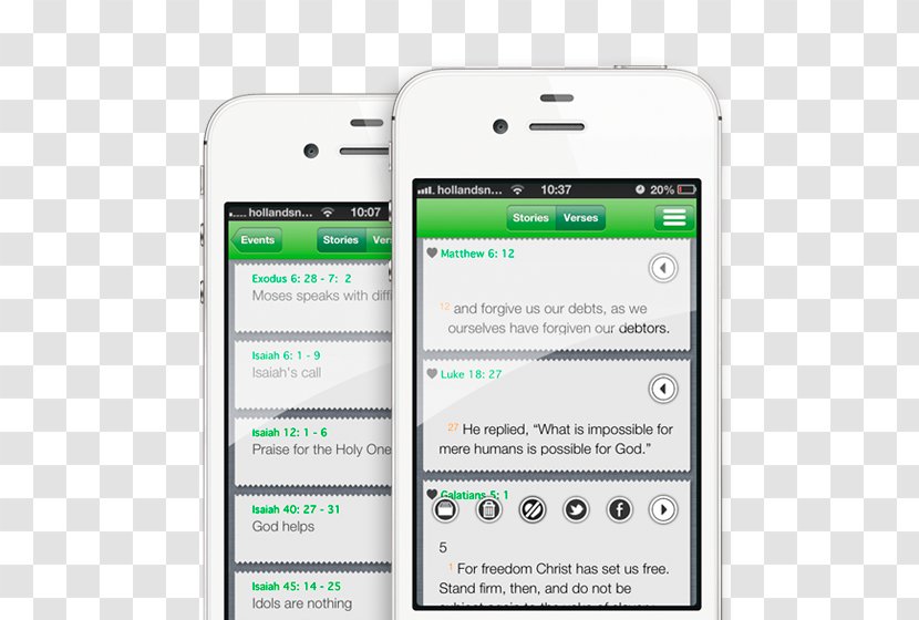 Smartphone Handheld Devices Text Messaging Line Font - Technology - Bible Verses Transparent PNG