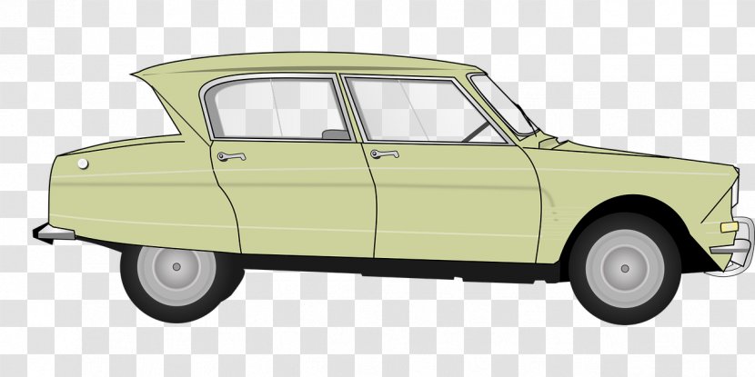 Classic Car Citroxebn Ami Clip Art Transparent PNG