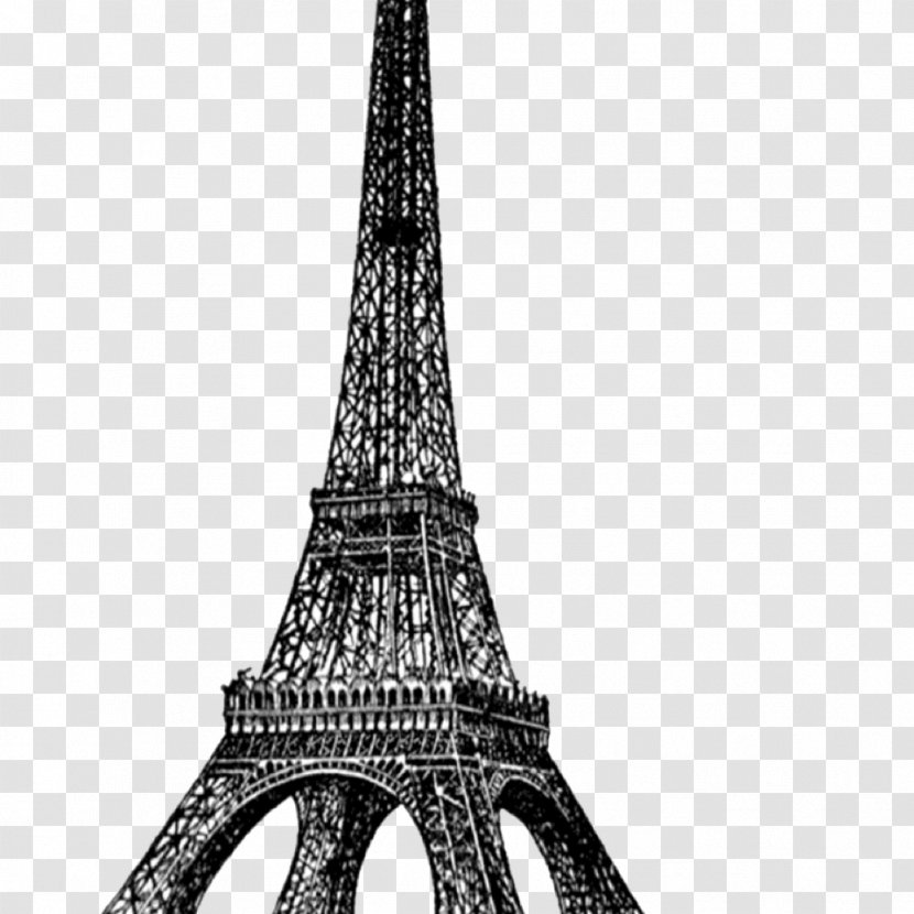 Eiffel Tower Clip Art Champ De Mars - Drawing Transparent PNG