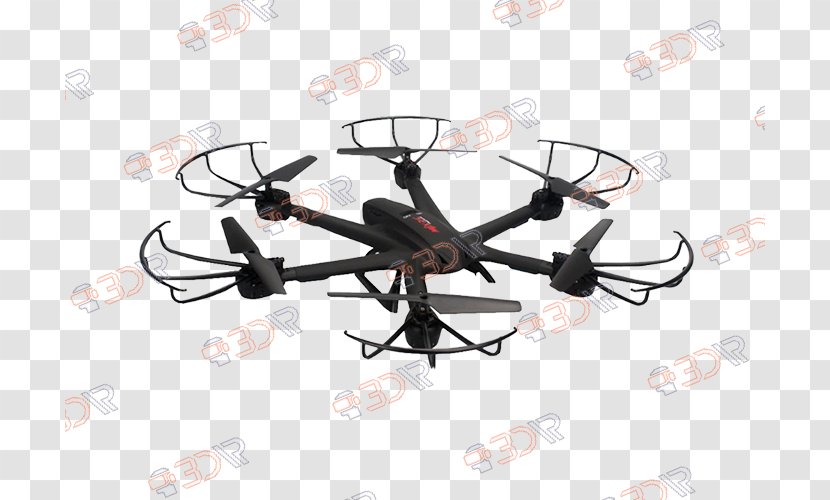 Quadcopter Unmanned Aerial Vehicle Helicopter Multirotor First-person View - Propeller Transparent PNG