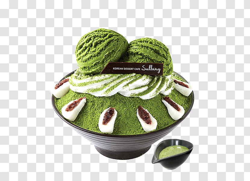 Green Tea Matcha Kakigōri Cafe - Flowerpot Transparent PNG