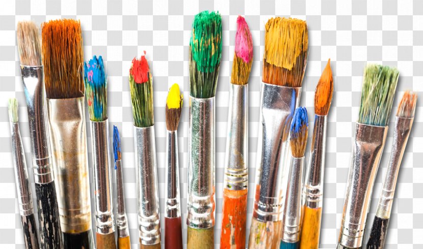 Paintbrush Watercolor Painting Oil Paint - Brush Transparent PNG