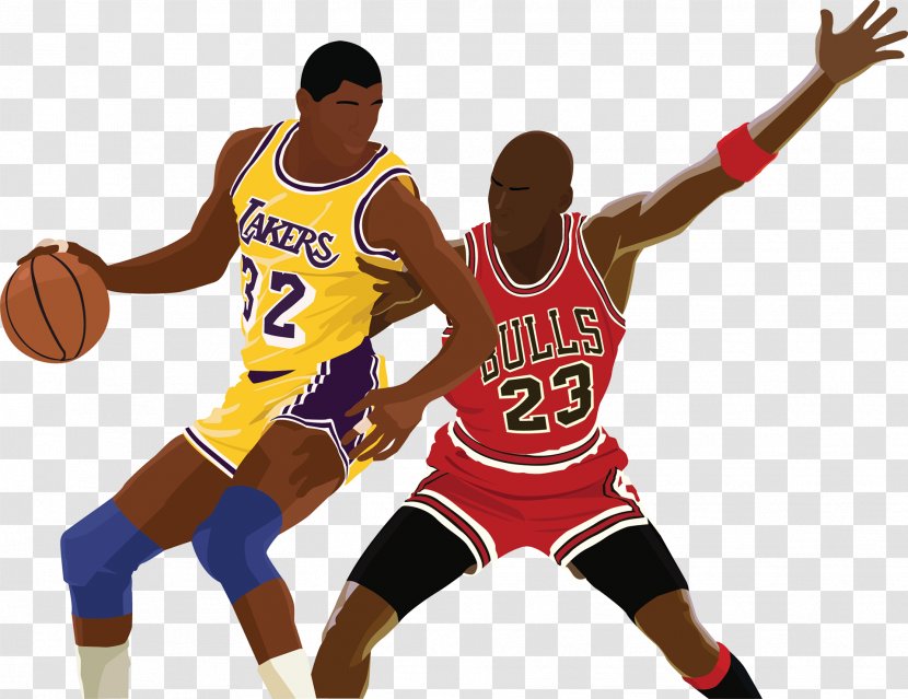 NBA Vector Graphics Chicago Bulls Image Basketball - Michael Jordan Transparent PNG