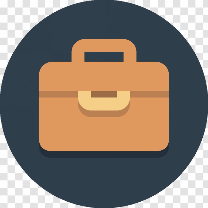 Briefcase Flat Design - Zipper - Search Button Transparent PNG