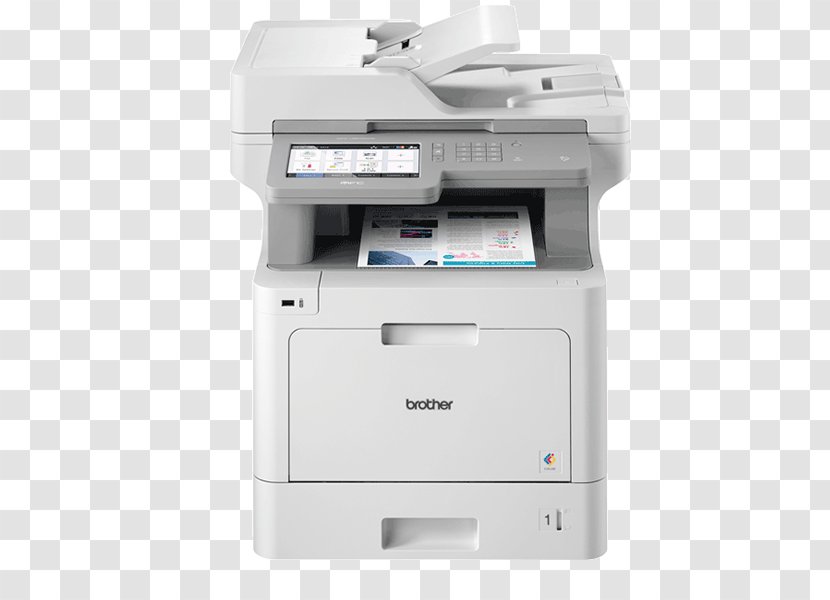 Hewlett-Packard Multi-function Printer Laser Printing Brother Industries - Office Supplies - Automatic Document Feeder Transparent PNG