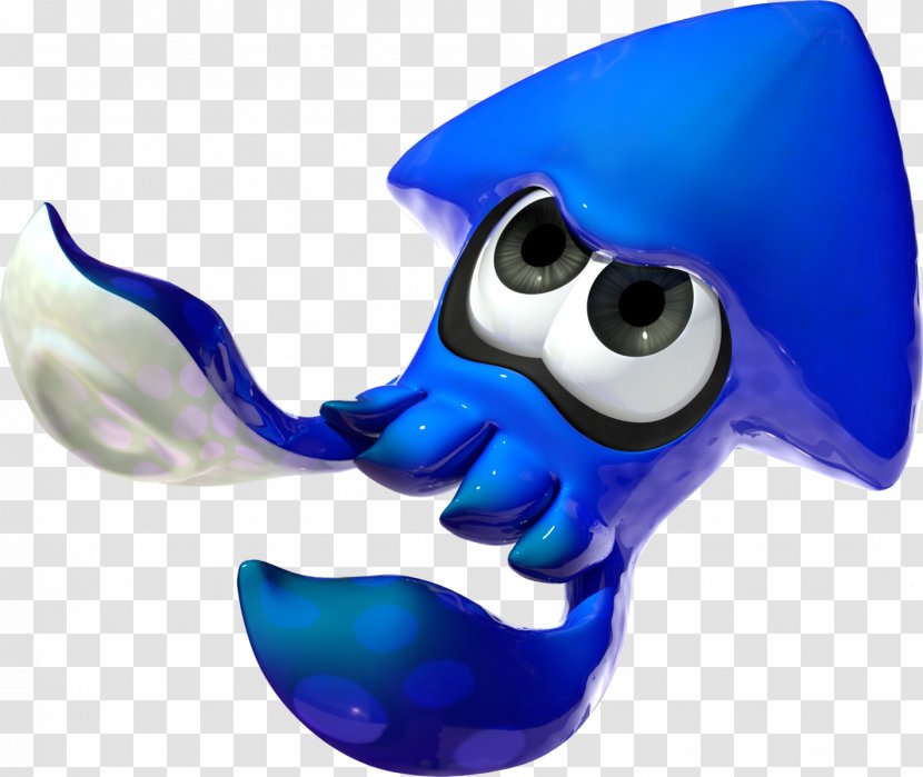 Splatoon 2 Mario Kart 8 Deluxe Squid Octopus - Electric Blue - Cuttlefish Transparent PNG