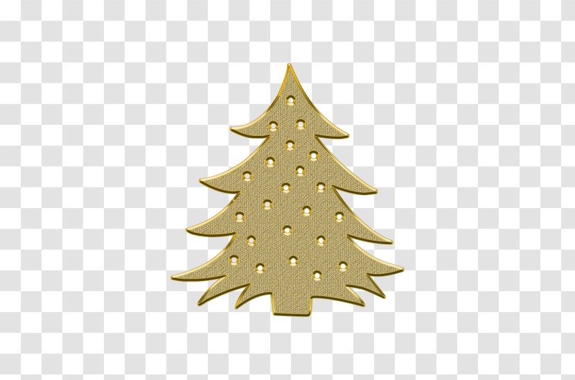 Fir Christmas Tree Ornament - Conifer Transparent PNG