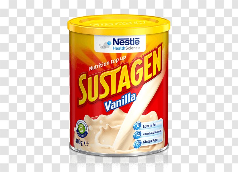 Sustagen Milkshake Soy Milk Vanilla Drink - Nutrition Transparent PNG