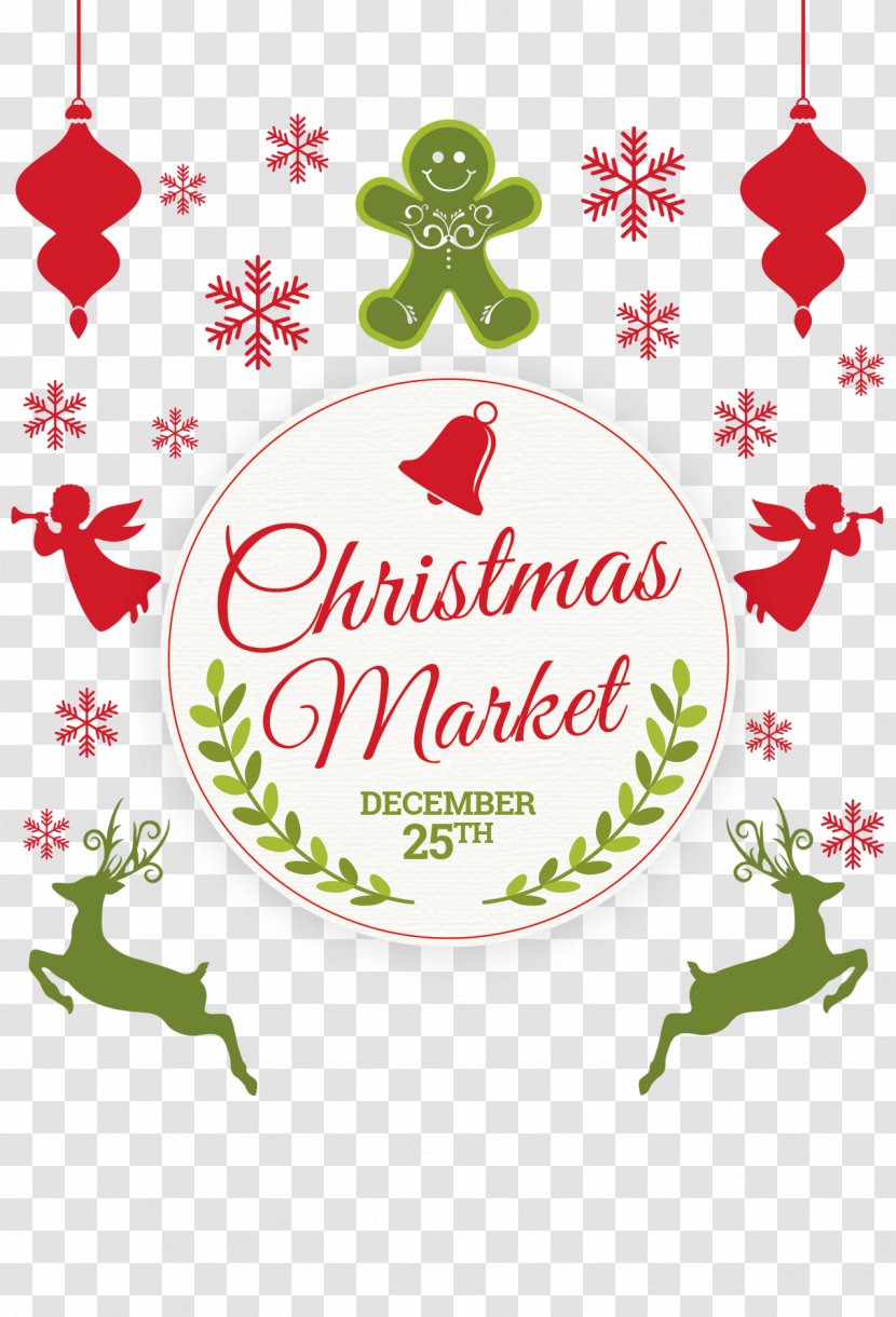 Christmas Poster Santa Claus Flyer - Tree - Green Promotional Posters Transparent PNG
