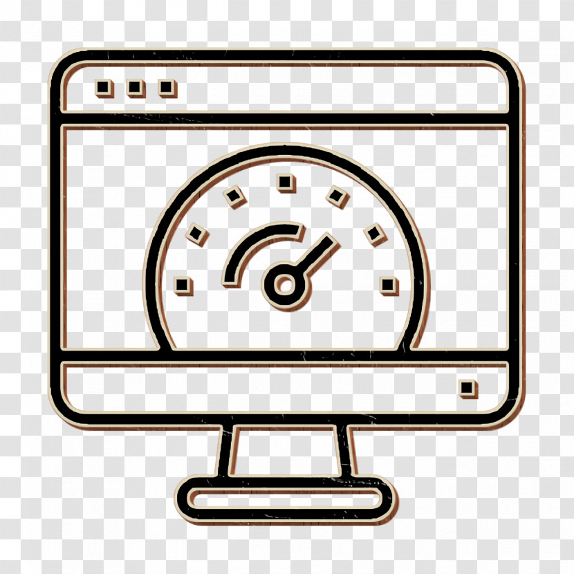 Speed Test Icon Speed Icon Website And Windows Interface Icon Transparent PNG
