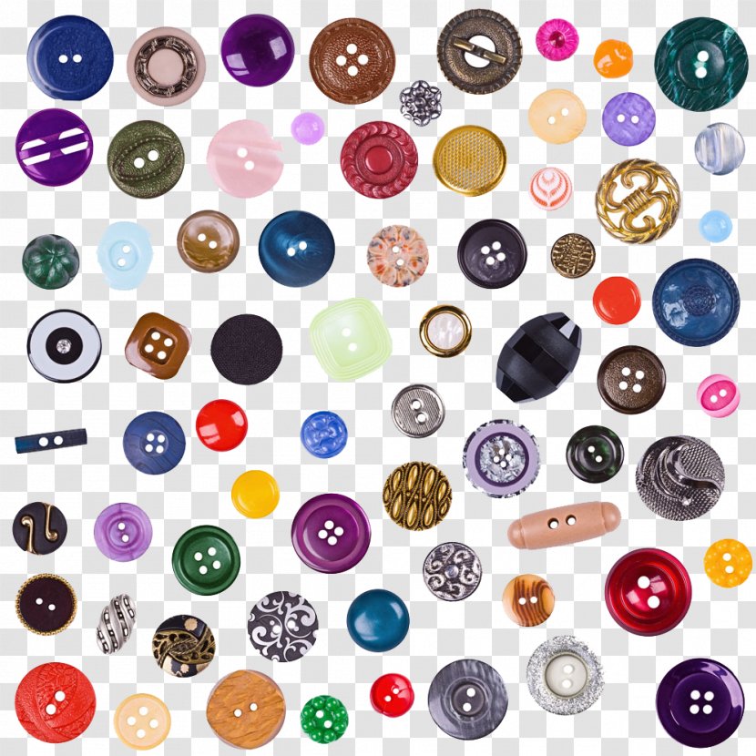 Button Stock Photography Sewing Needle Illustration - Fashion Accessory - Tile Buttons For High-definition Buckle Material Transparent PNG