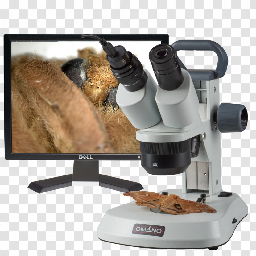 Stereo Microscope Optical Digital 20x Transparent PNG