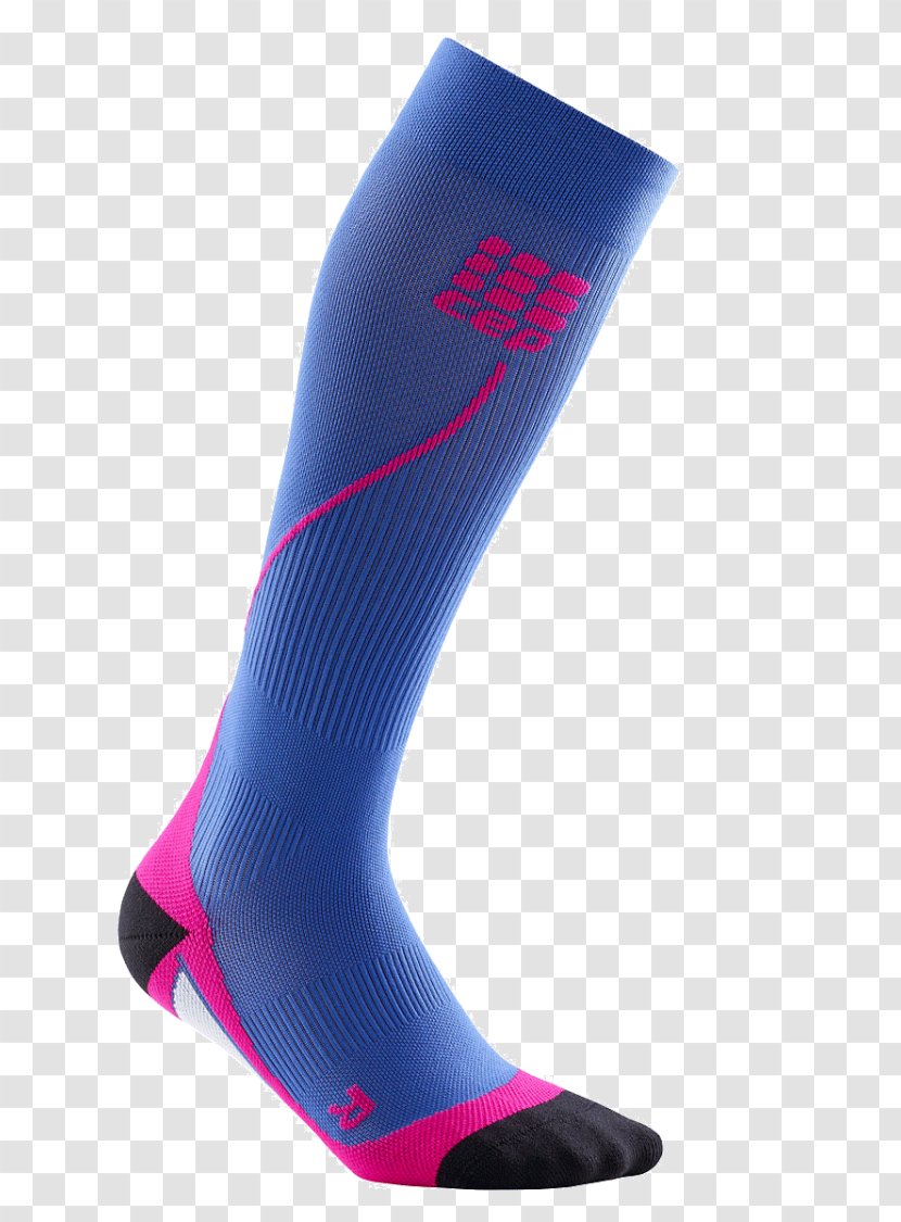 Sock Compression Stockings Clothing Footwear Knee Highs - Boot Socks Transparent PNG