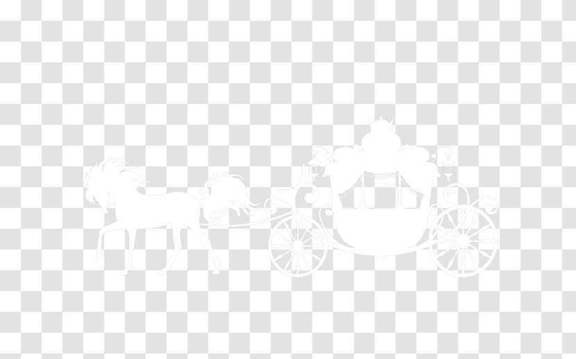 Line Black And White Point Angle - Carriage Transparent PNG