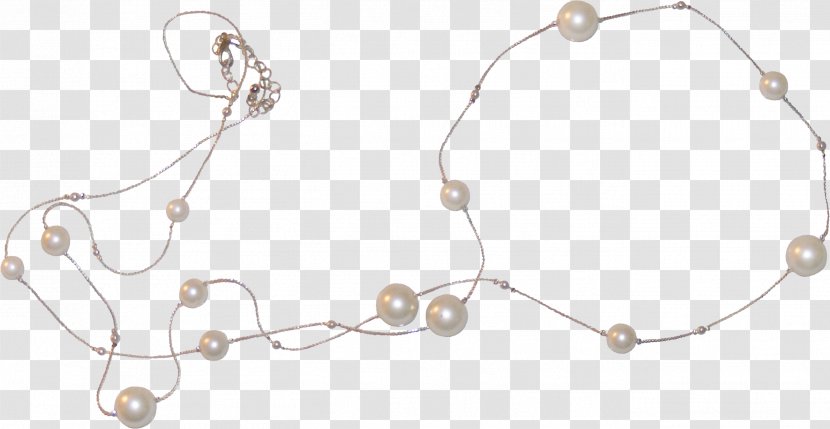 Necklace Earring Jewellery Pearl Silver Transparent PNG
