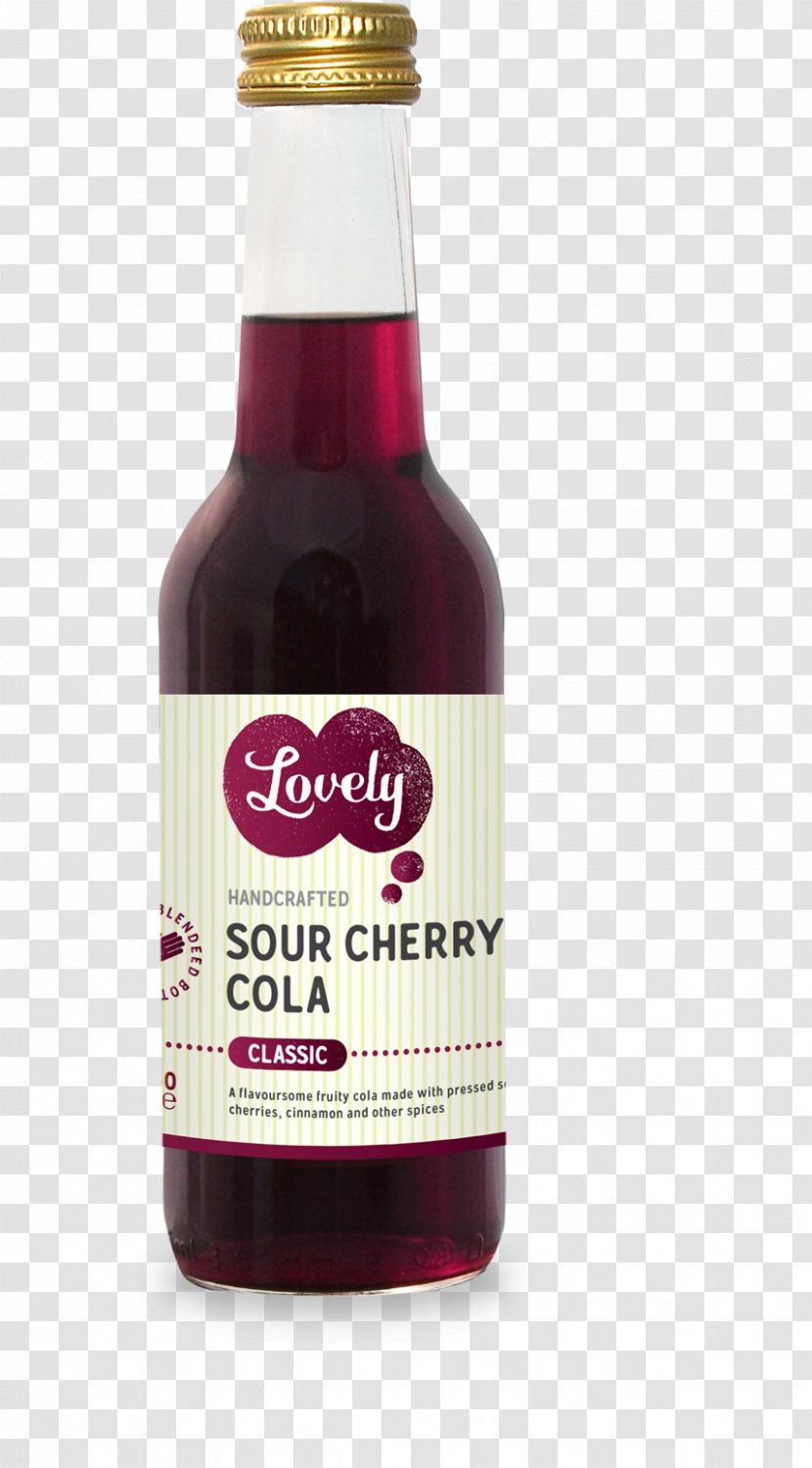 Liqueur Fizzy Drinks Lemonade Pomegranate Juice Cranberry - Glass Bottle Transparent PNG