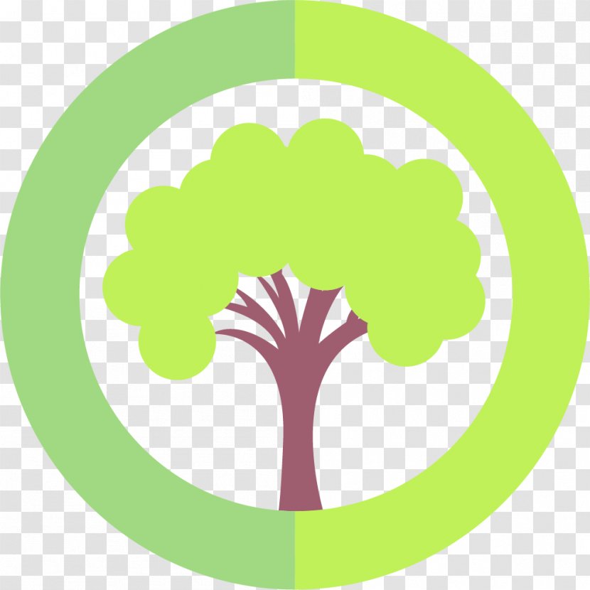 Tree Circle Green - Logo Transparent PNG