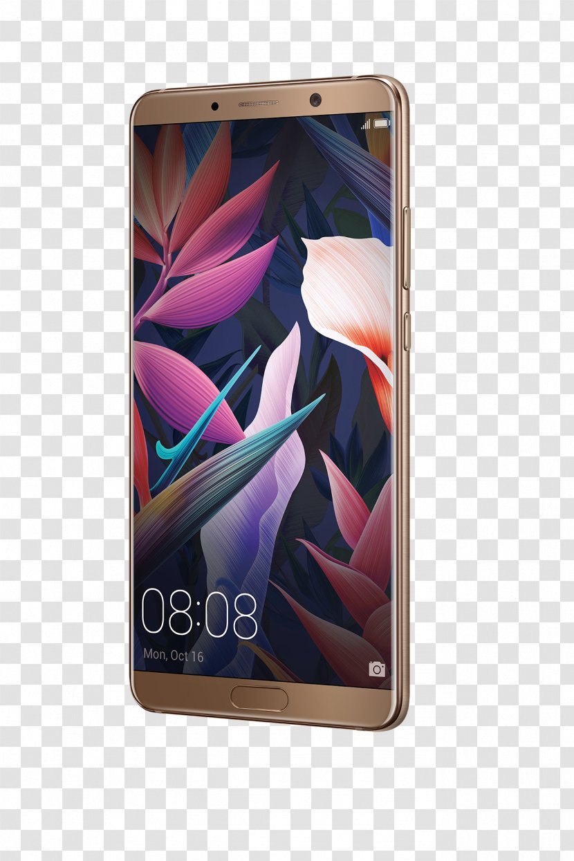 华为 Mocha Brown Huawei Smartphone LTE Transparent PNG