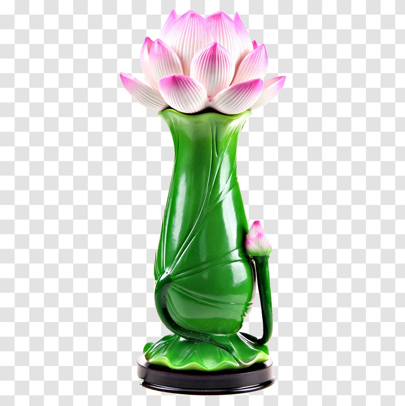 Vase Nelumbo Nucifera Ceramic - Lotus - Flower Transparent PNG