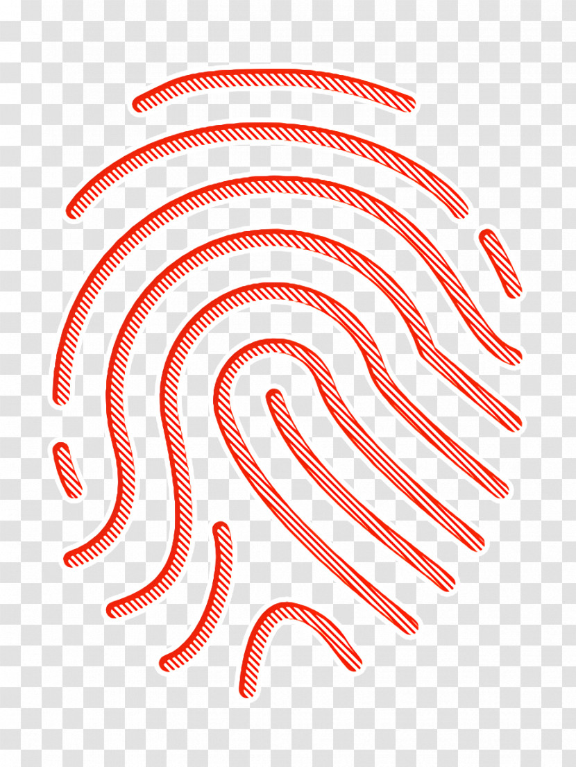 Security Icon Fingerprint Icon Transparent PNG