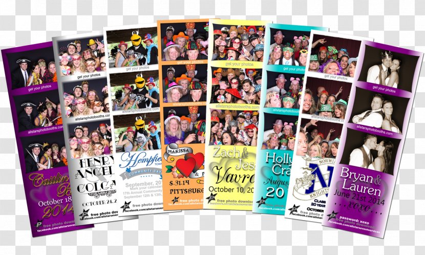 Photo Booth Photography - Strips Transparent PNG