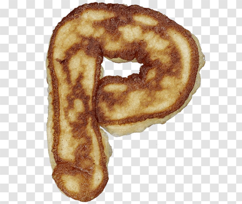 Food Pancake Font - Letter Transparent PNG