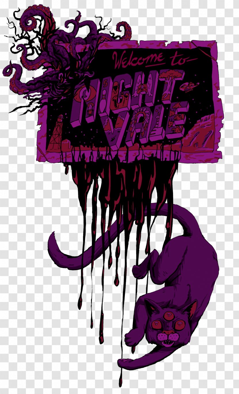 T-shirt Welcome To Night Vale Graphic Design Illustration Art Transparent PNG