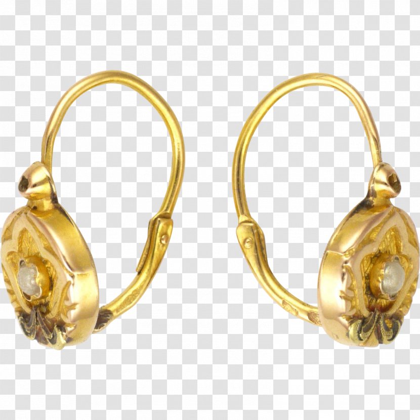Earring Gold Body Jewellery Gemstone - Jewelry Transparent PNG