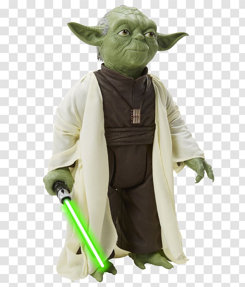 Yoda Star Wars Action & Toy Figures Anakin Skywalker Lightsaber Transparent PNG