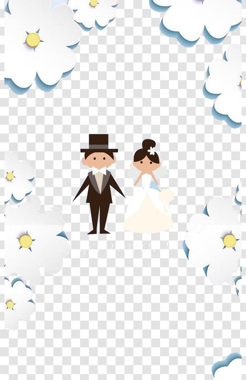 Cartoon Wallpaper - Animation - Wedding Transparent PNG