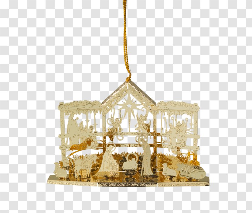 Chandelier Ceiling Christmas Ornament Light Fixture - Nativity Transparent PNG
