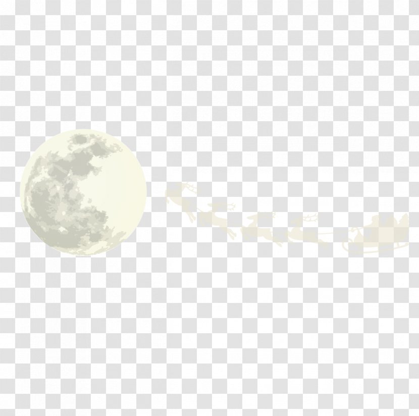 White Pattern - Point - Moon Reindeer And Santa Claus Transparent PNG