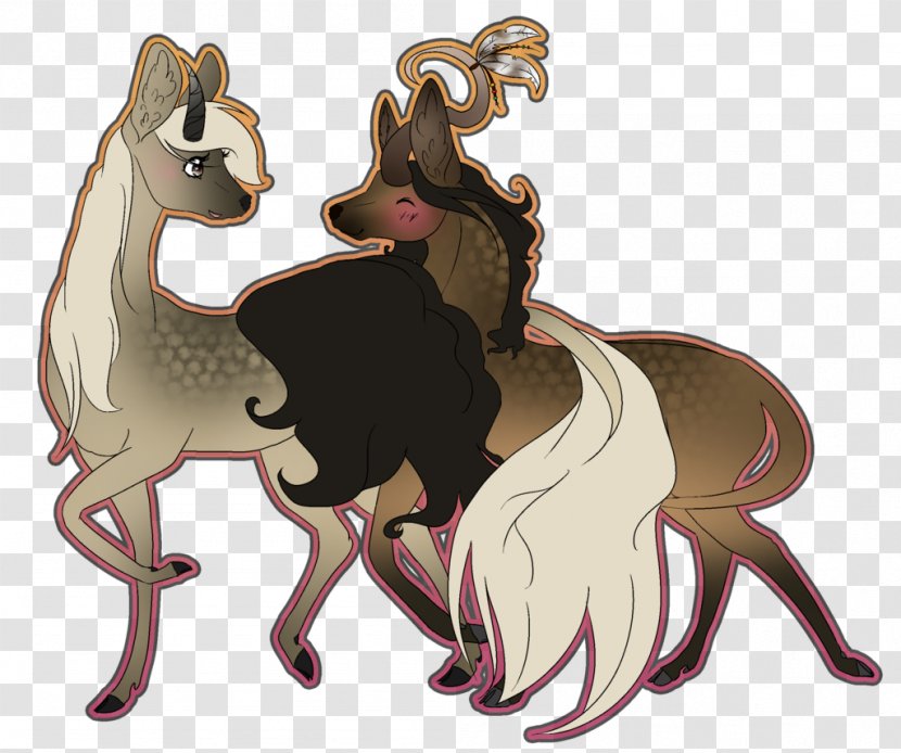 Deer Horse Cartoon Carnivora - Legendary Creature Transparent PNG
