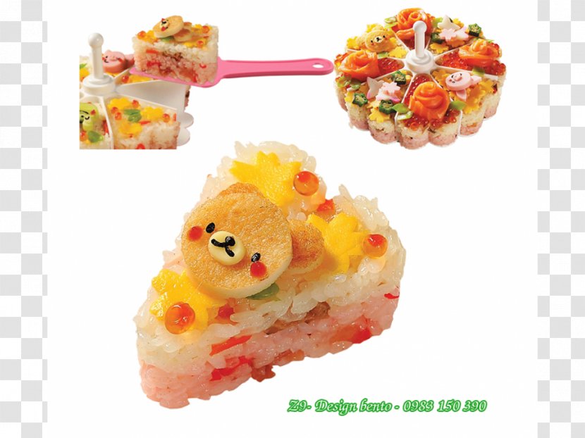 Sushi Gelatin Dessert Mold Layer Cake Torte - Comfort Food Transparent PNG