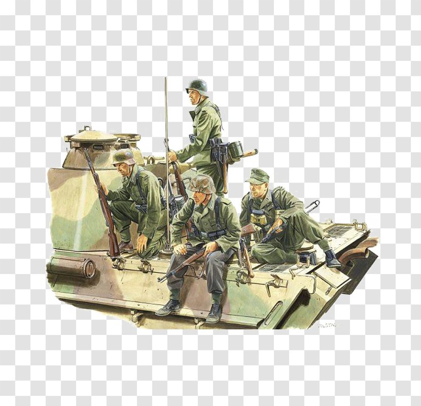 Germany Second World War Dragon Models Limited Tank Scale Model - Panzer - Fighting Tribe Transparent PNG